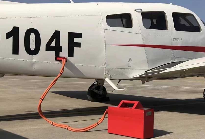 40Ah直升機應急地面電源充電